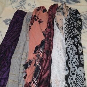 Stylish Women's Scarf Collection - Multicolor